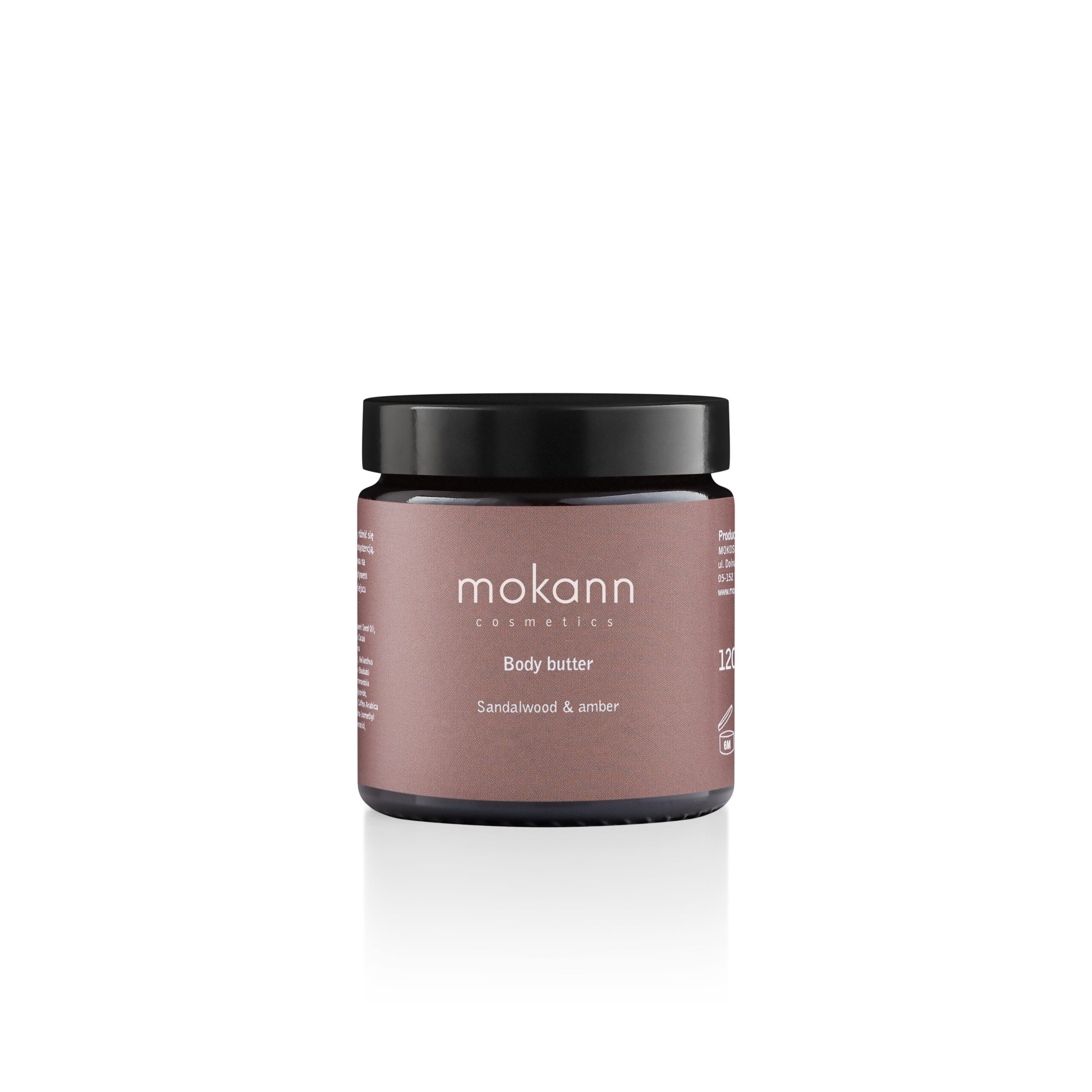Mokan_ENG_body_butter_120 Θρεπτικό Βούτυρο Σώματος με Σανταλόξυλο & Κεχριμπάρι
