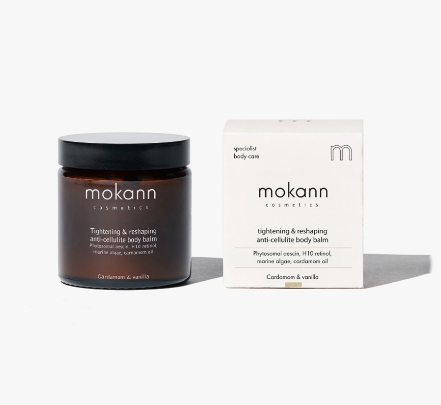 Balm σώματος κατά της κυτταρίτιδας για σύσφιξη και σμίλευση της σιλουέτας με Phytosomal Aescin, H10 Retinol, Marine Algae, κάρδαμο & βανίλια