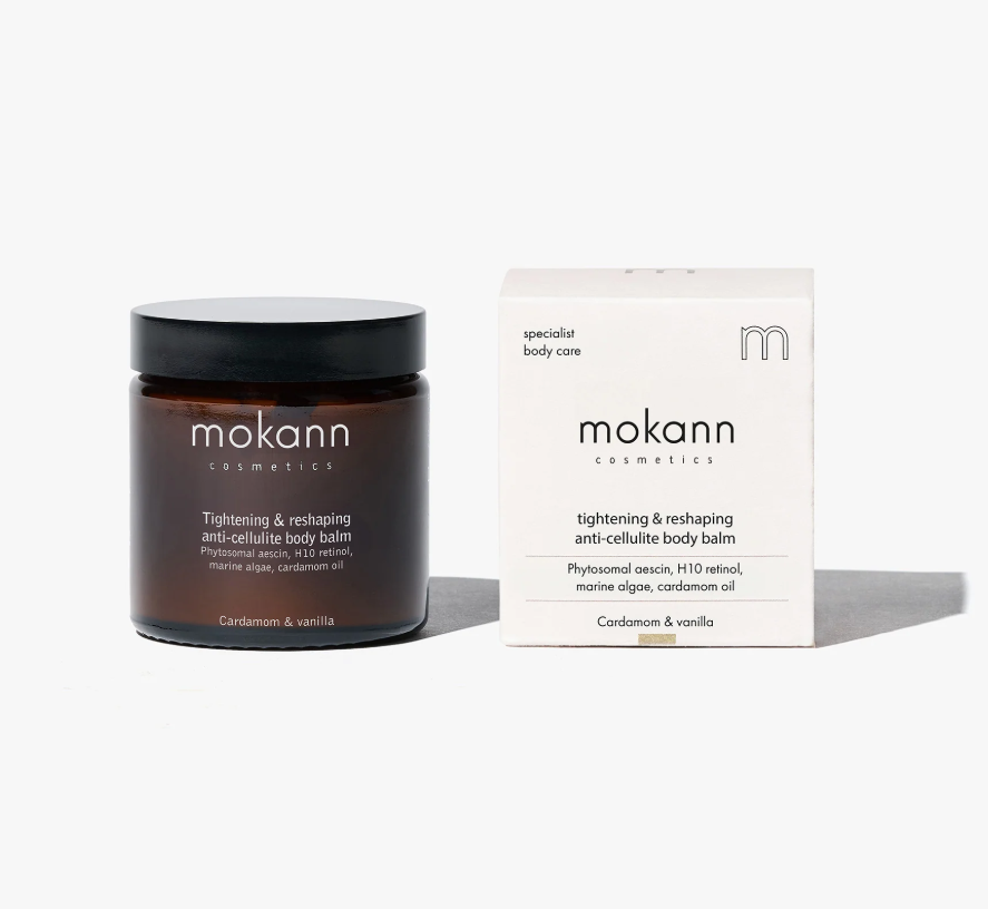 d1 Balm σώματος κατά της κυτταρίτιδας για σύσφιξη και σμίλευση της σιλουέτας με Phytosomal Aescin, H10 Retinol, Marine Algae, κάρδαμο & βανίλια